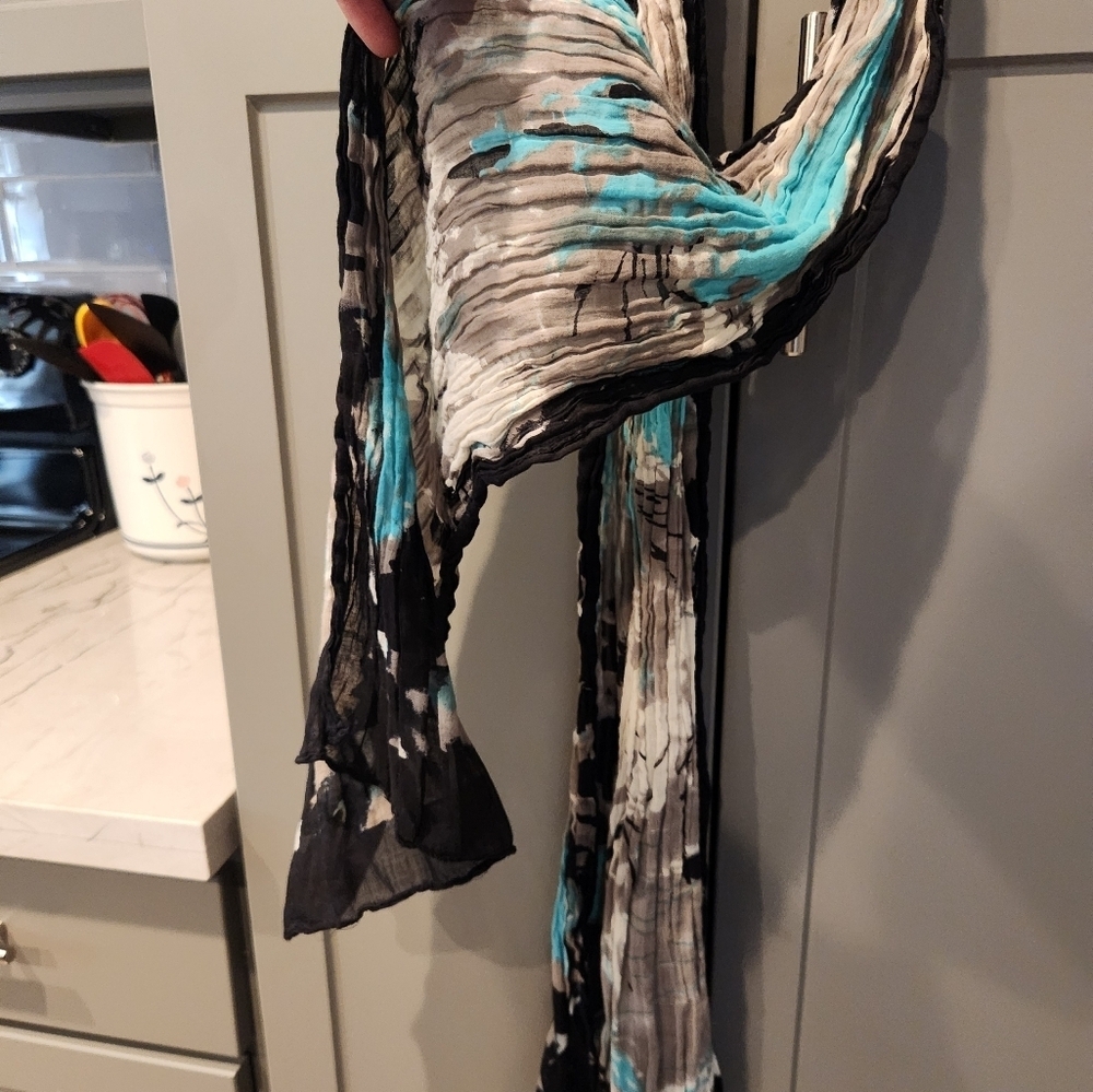 Light Weight Scarf - Cotton Blend - Picture 8 of 11
